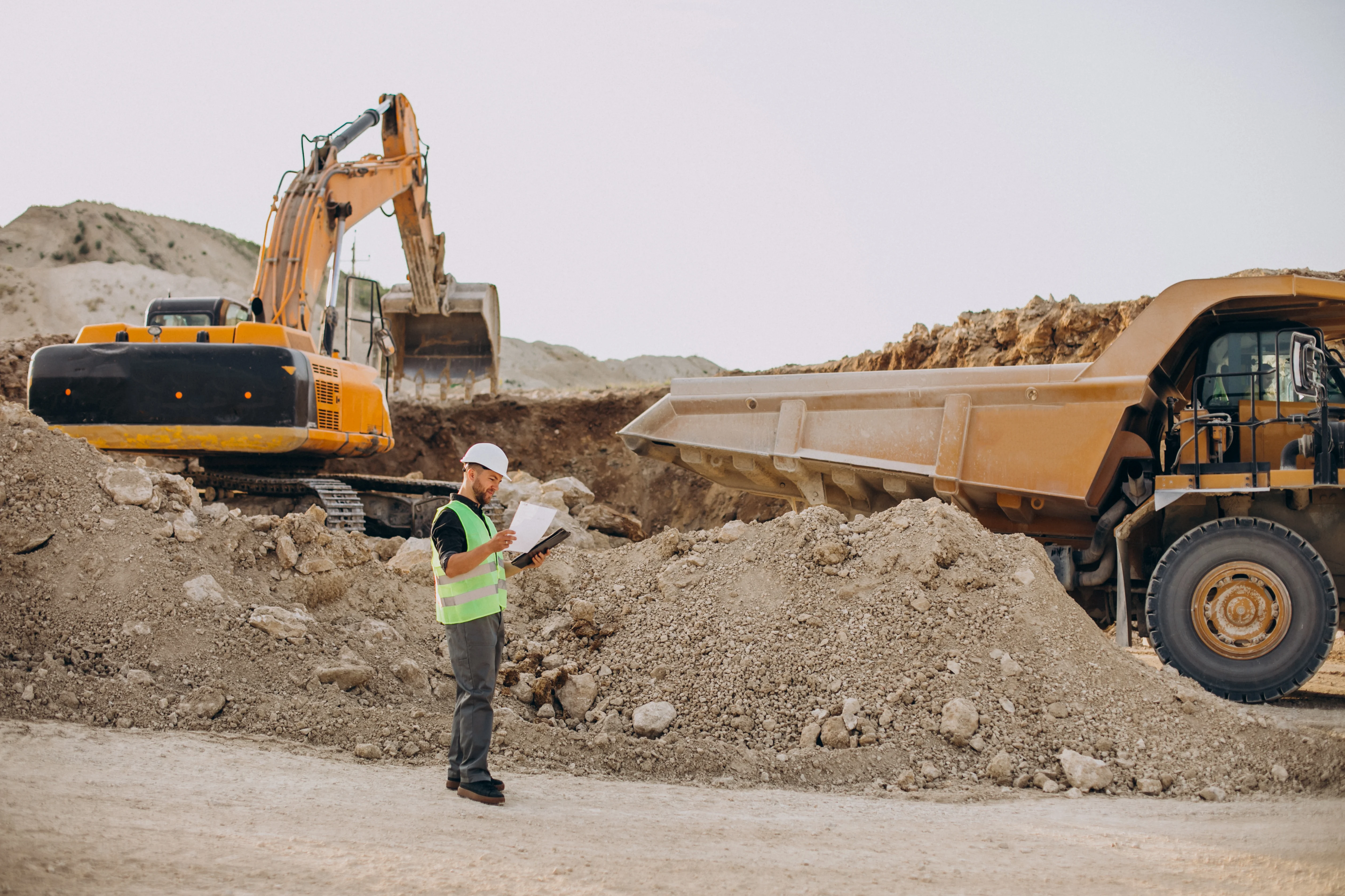 Excavator Inspection Android App preview